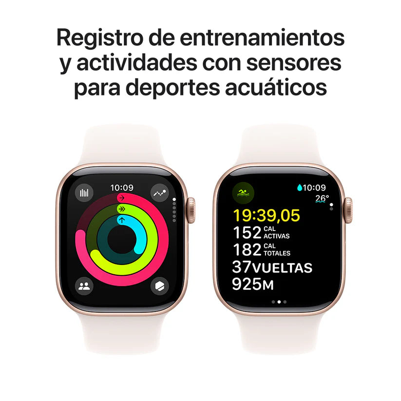Apple Watch 10 - Correa Deportiva - Oro Rosa