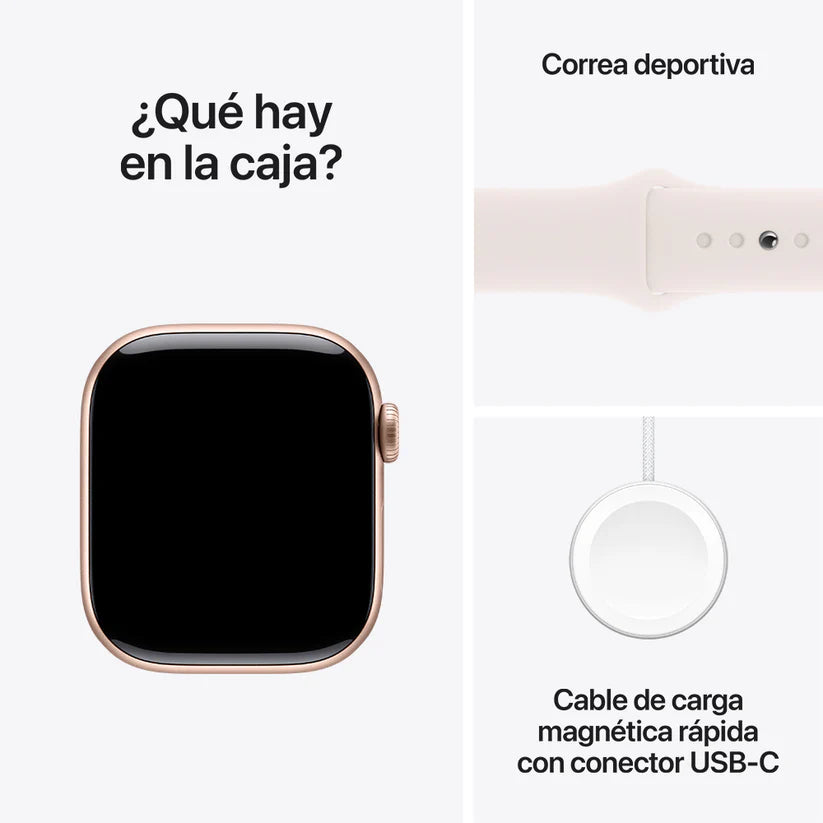 Apple Watch 10 - Correa Deportiva - Oro Rosa