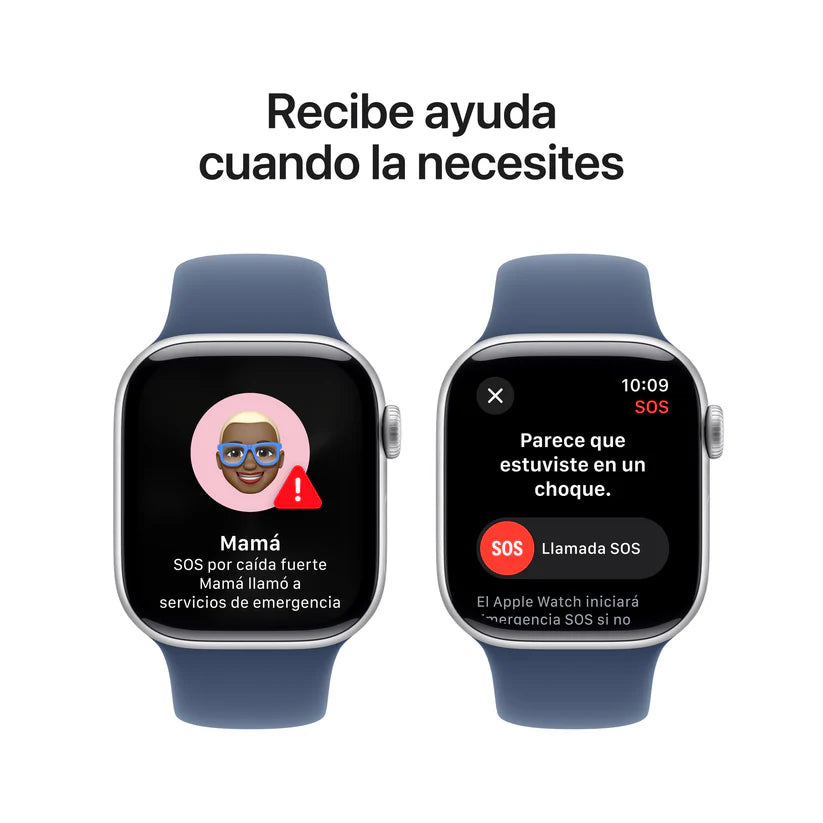 Apple Watch 10 - Correa Deportiva - Plata