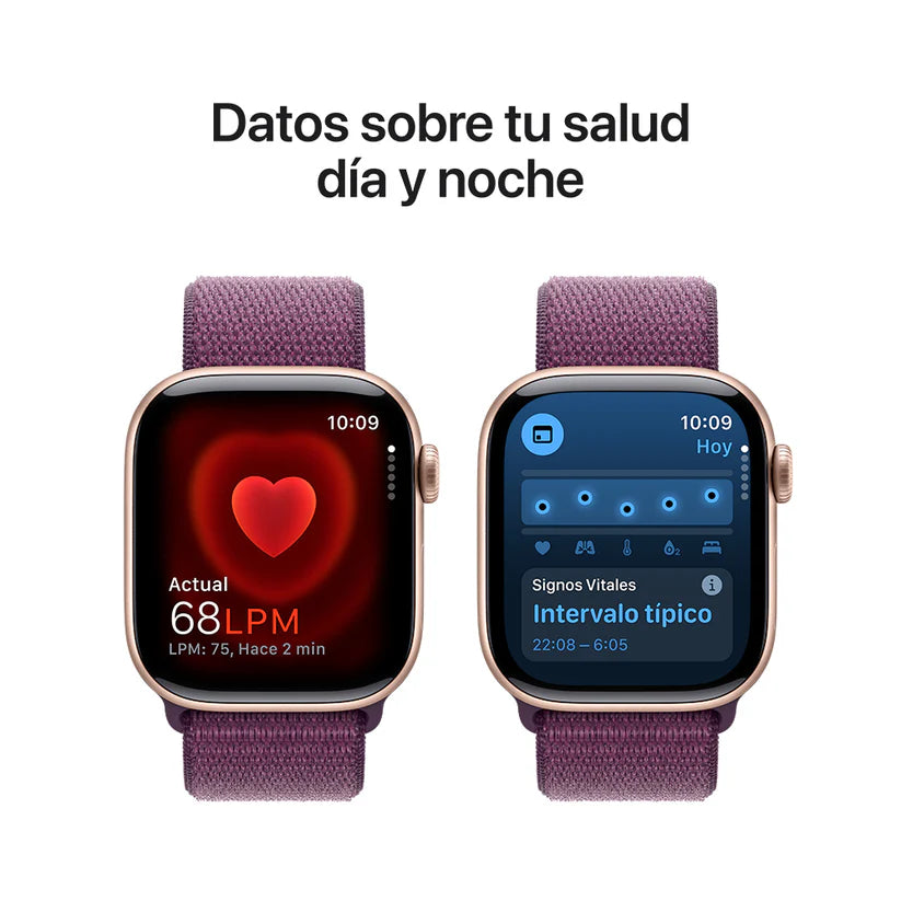 Apple Watch 10 - Correa Loop Deportiva - Oro Rosa