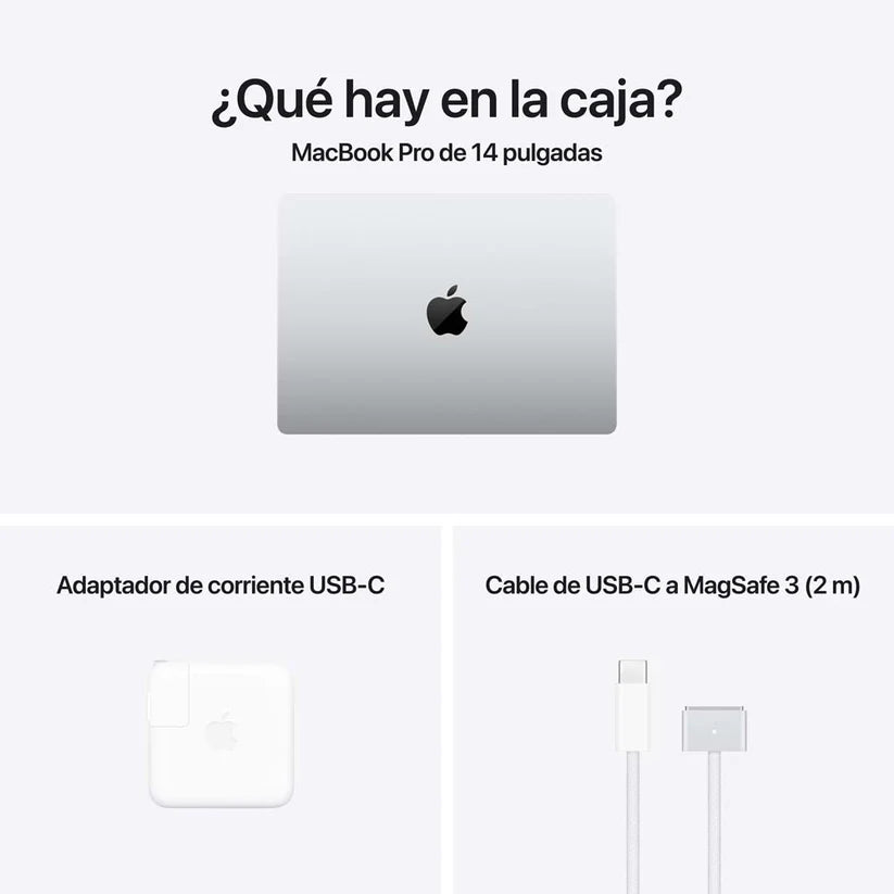 MacBook Pro de 14" M4 - Plata