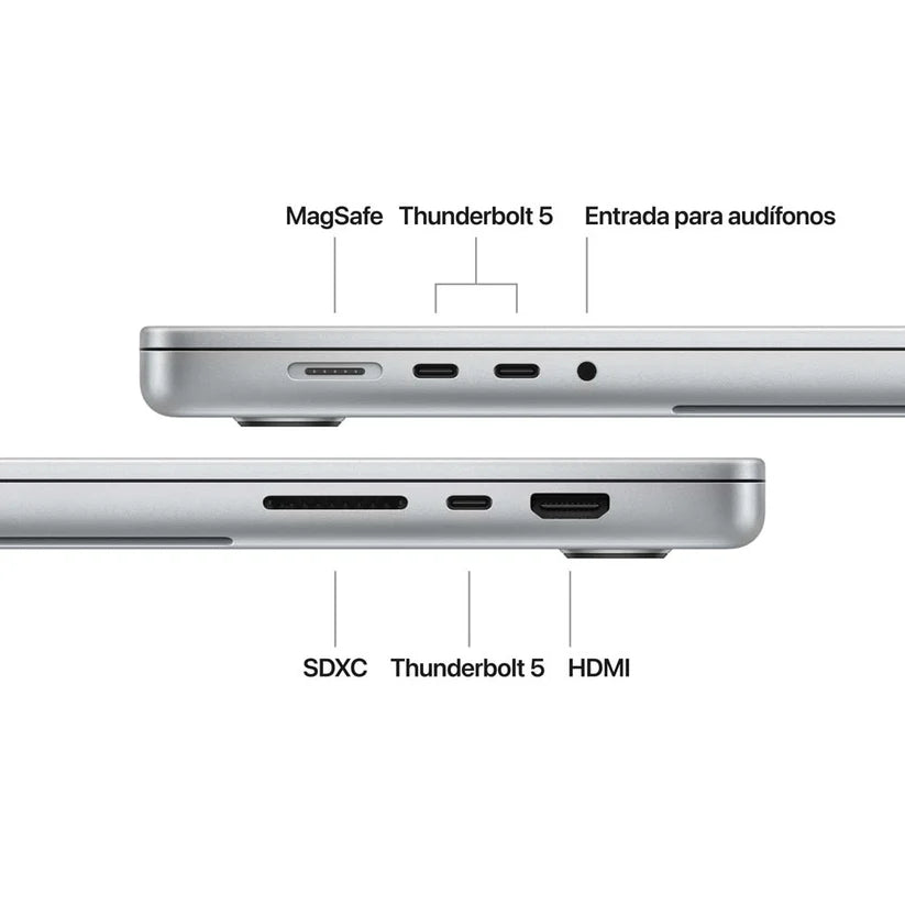 MacBook Pro de 16" M4 - Plata