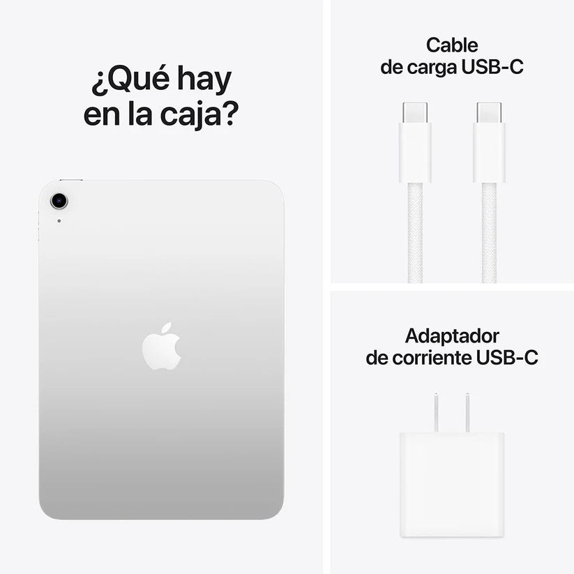 iPad de 11" A16 - Plata