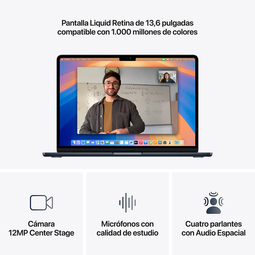 MacBook Air de 13" M4 - Azul Medianoche