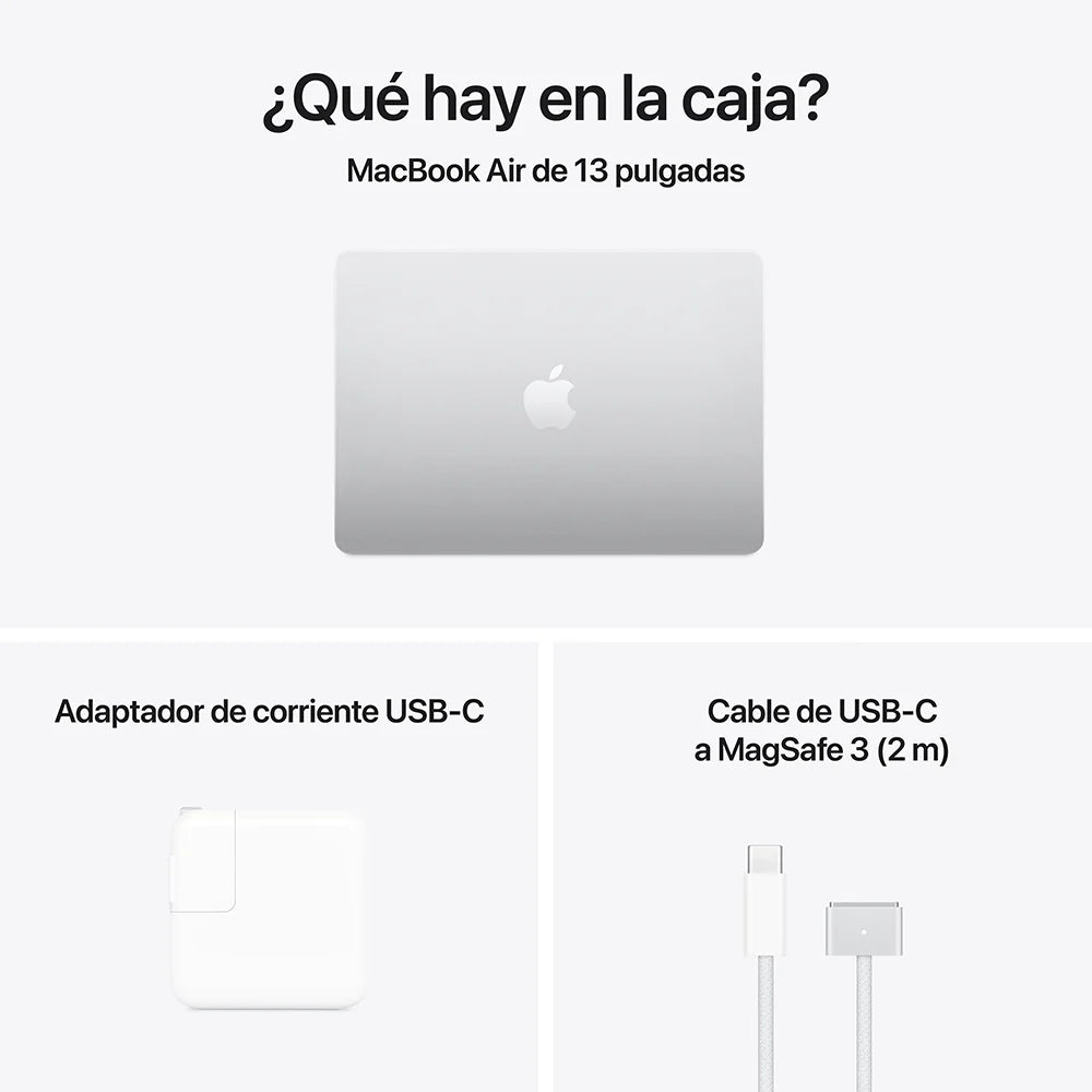 MacBook Air de 13" M4 - Plata