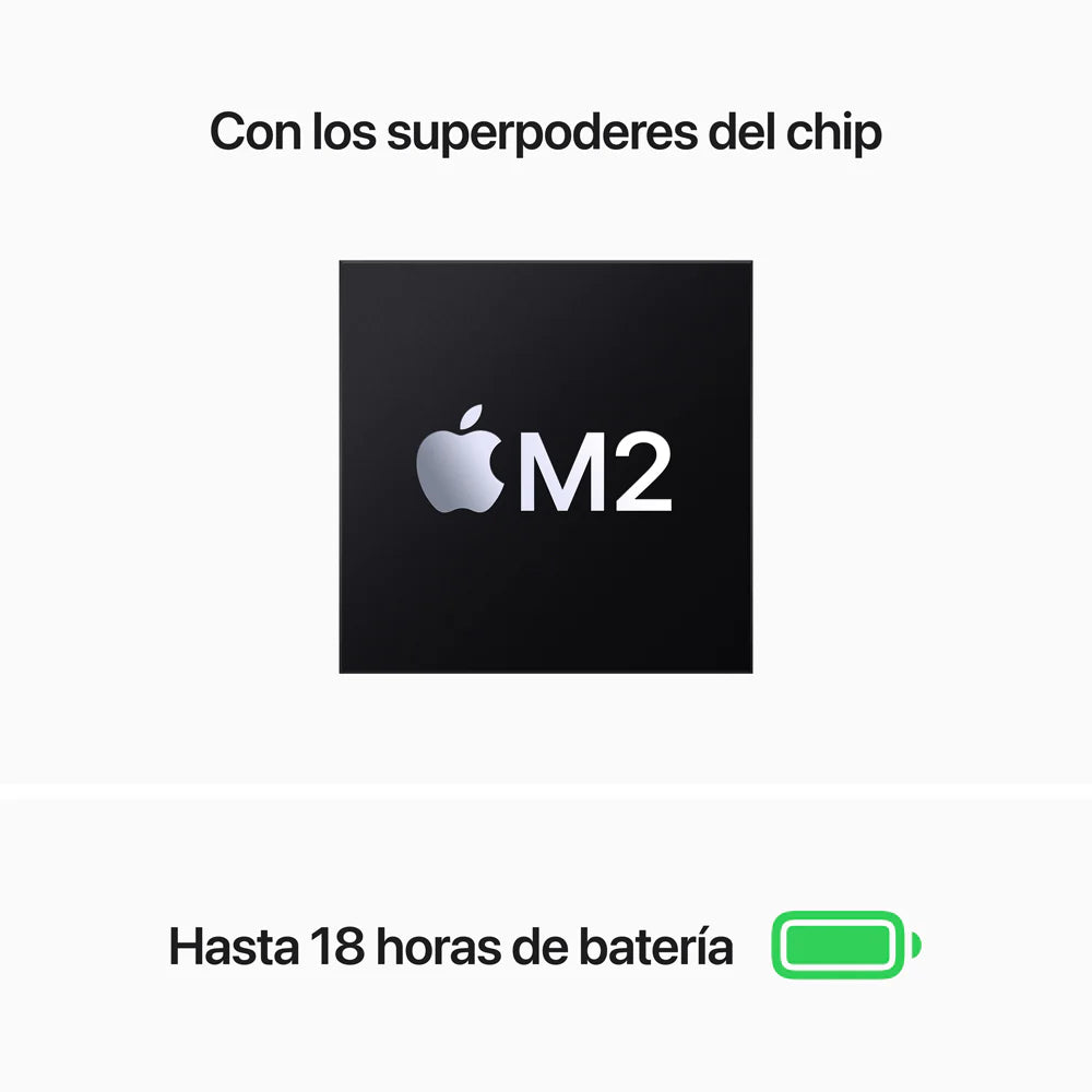 MacBook Air de 13" M2 - Plata