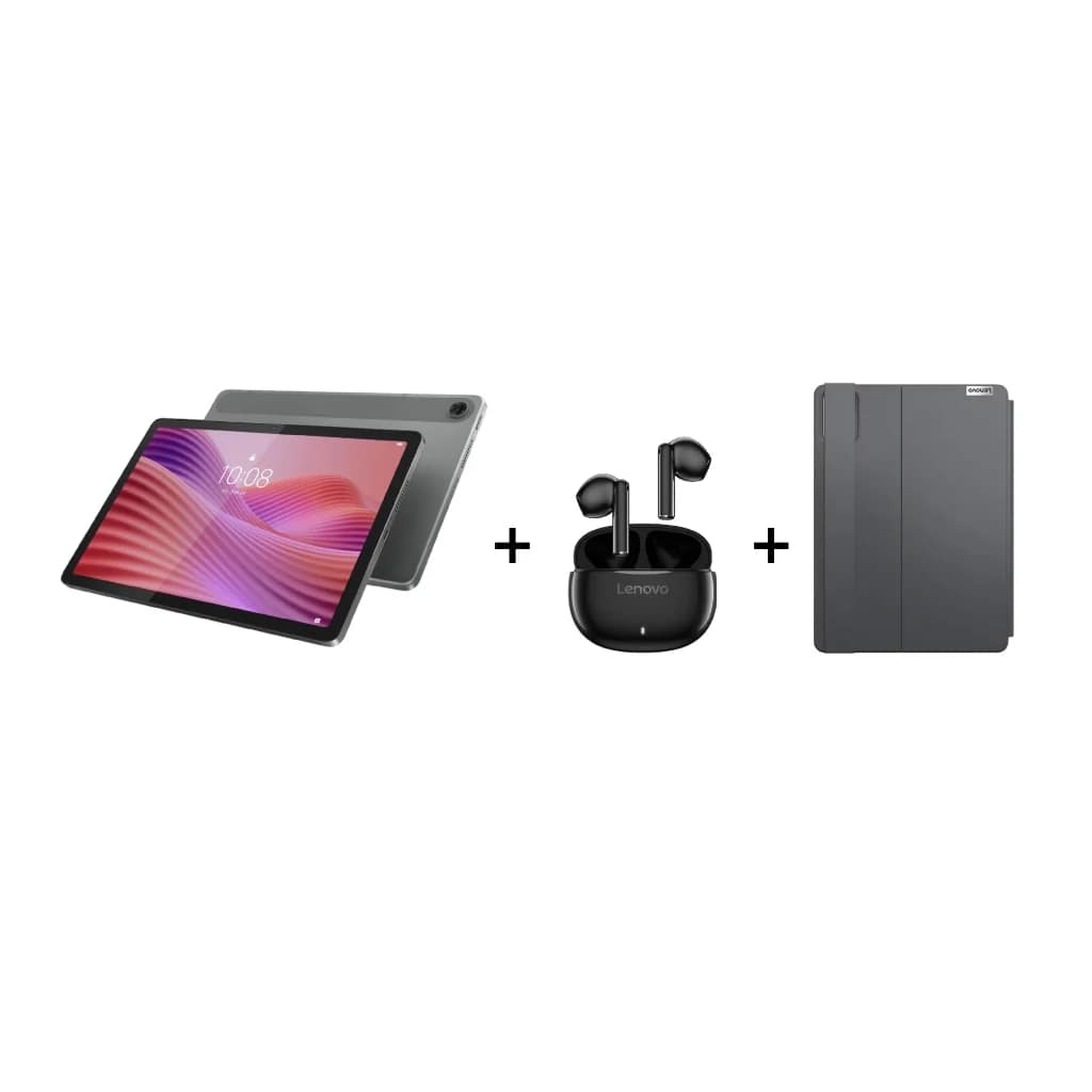 Lenovo Tab 10.1" + Folio Case + Audífonos