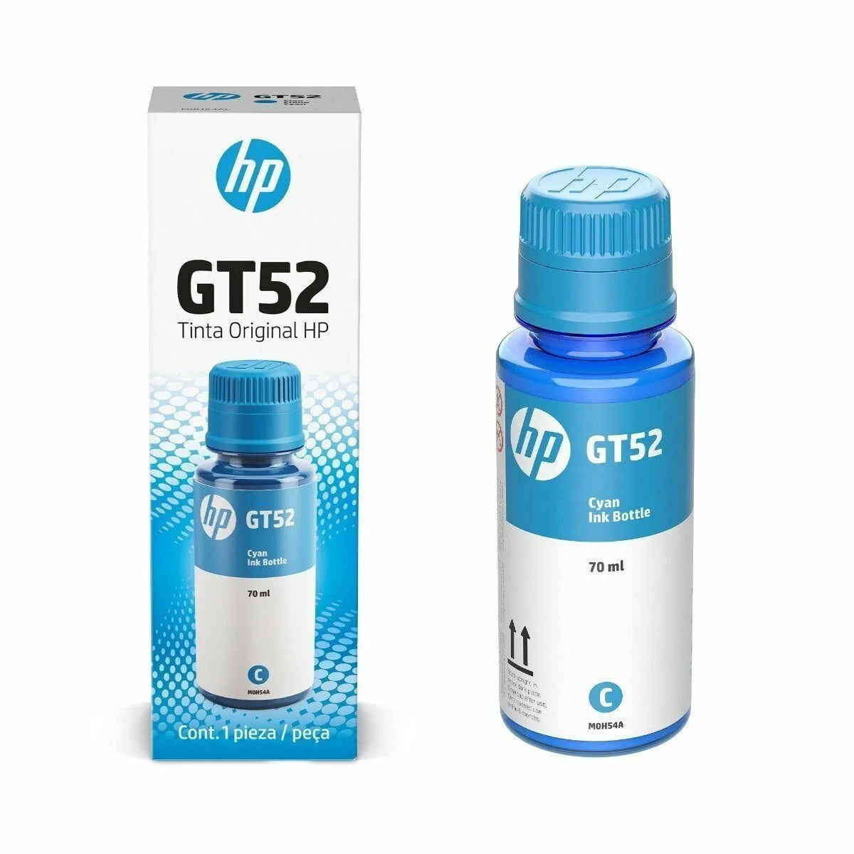 Botella Tinta Original HP GT52