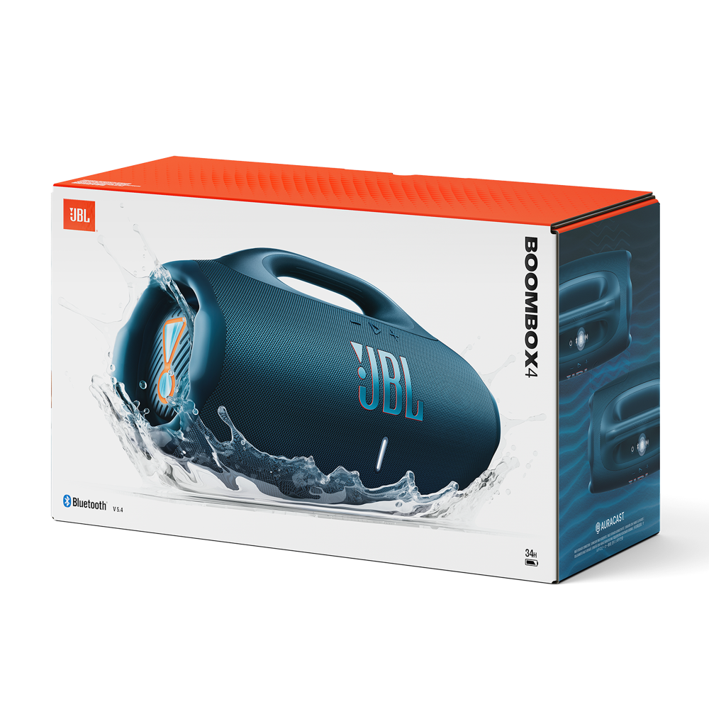 Parlante JBL Boombox 4 - 210W - IP68 - Azul