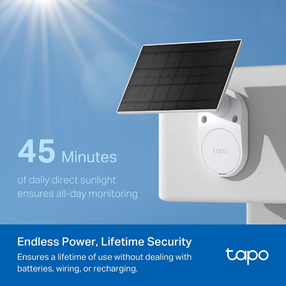 Cámara De Seguridad Solar Tp Link Tapo C410