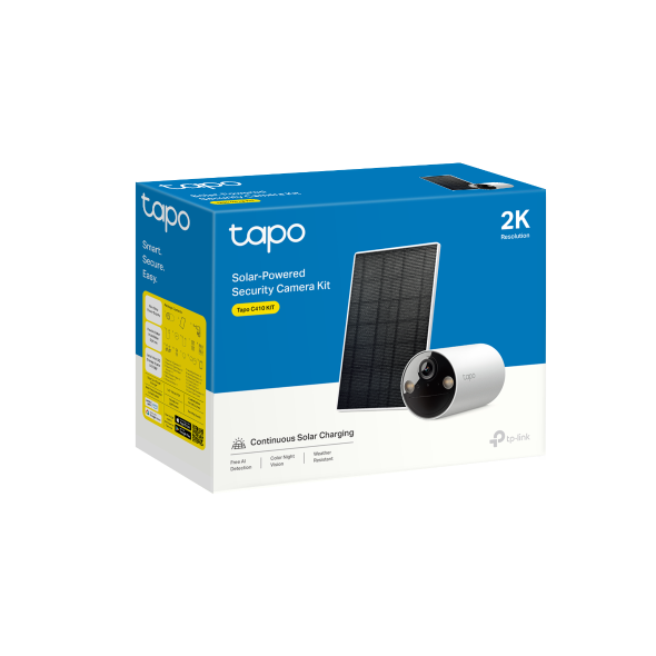 Cámara De Seguridad Solar Tp Link Tapo C410