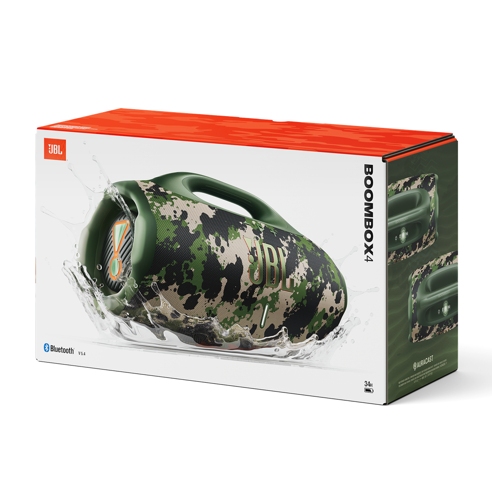 Parlante JBL Boombox 4 - 210W - IP68 - Camuflado