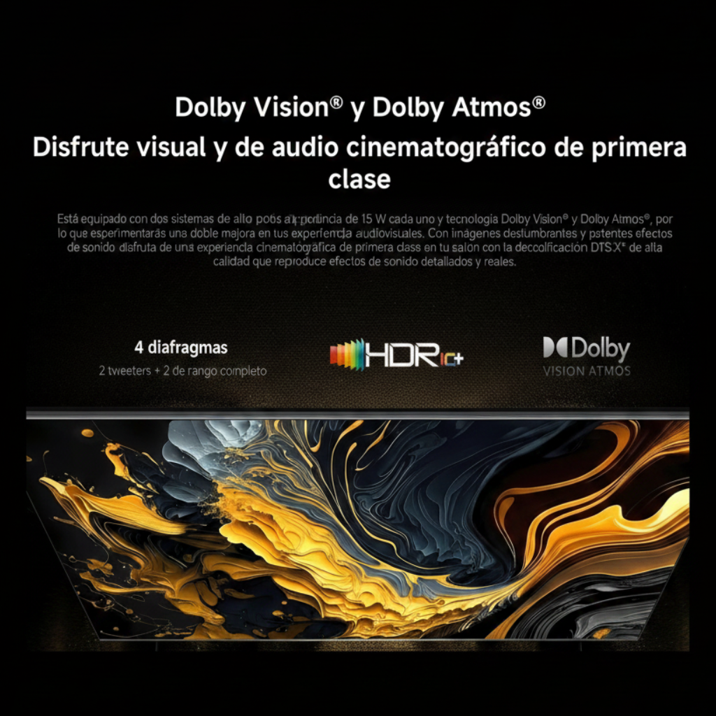 Xiaomi - Smart TV - 85" - 4K - QLED GoogleTV Wifi BT360