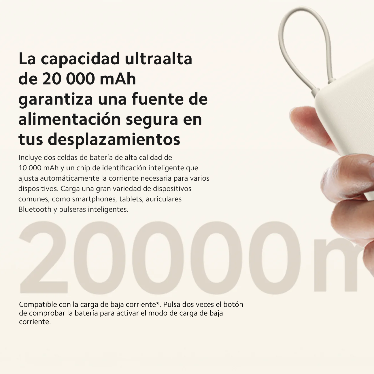 Xiaomi Power Bank 33W 20000mAh - Azul