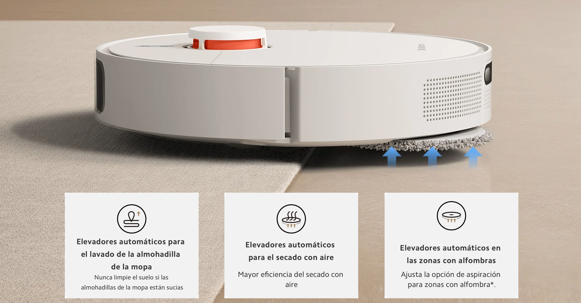 Aspiradora y Trapeadora Xiaomi Robot Vacuum X20+ (versión US)