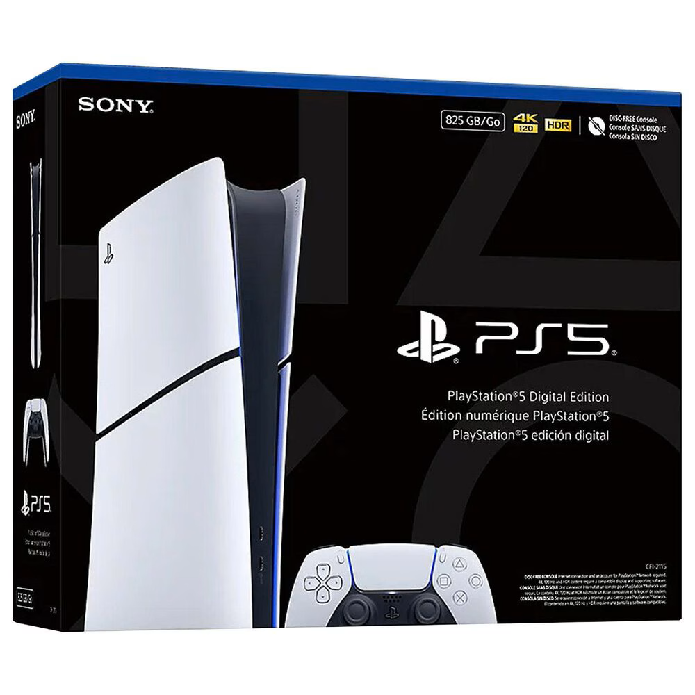 Consola Sony PS5 Slim Digital - 825GB Blanca