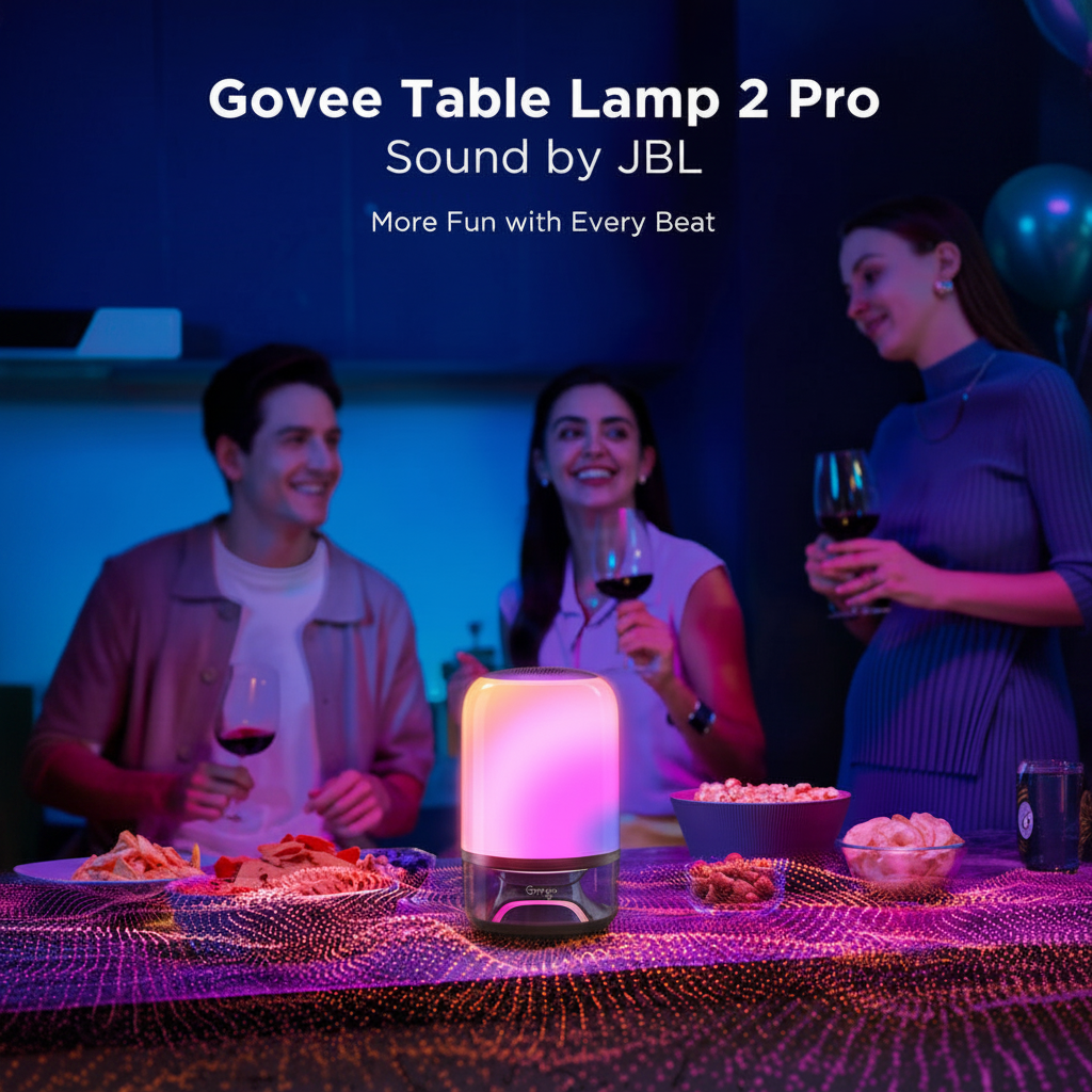 Lámpara Inteligente Govee 2 Pro Sound con Parlante JBL