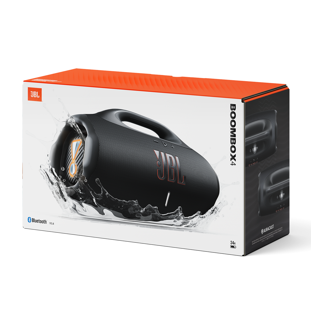 Parlante JBL Boombox 4 - IP68 - 210W - Negro