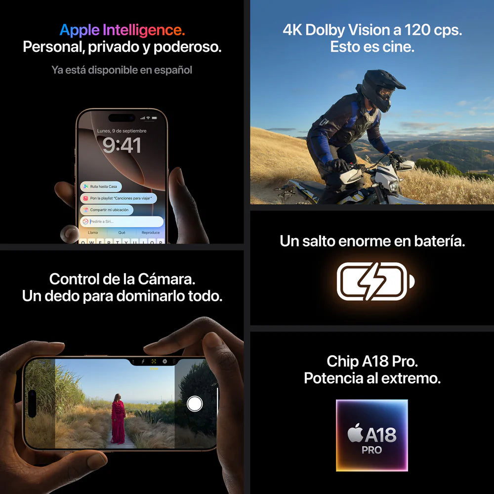 iPhone 16 Pro Max - Titanio Negro