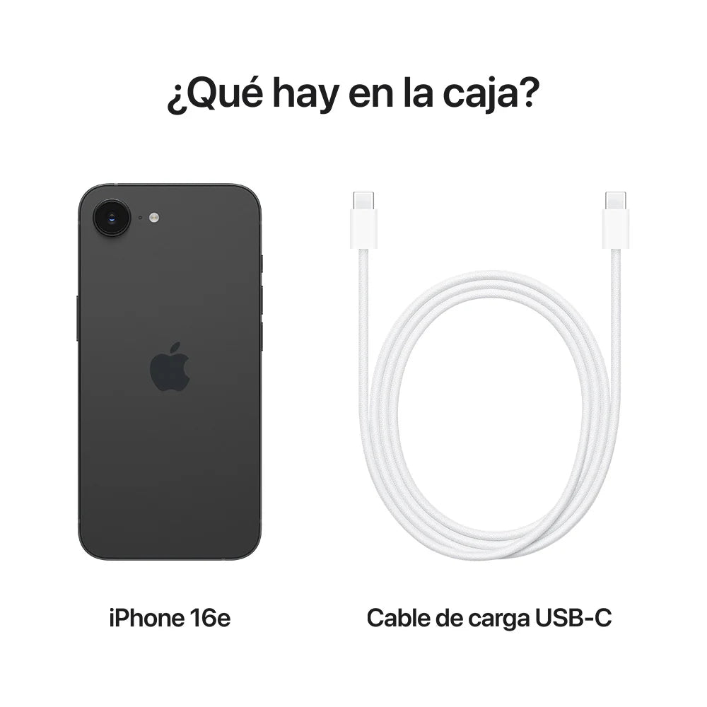 iPhone 16e - Negro
