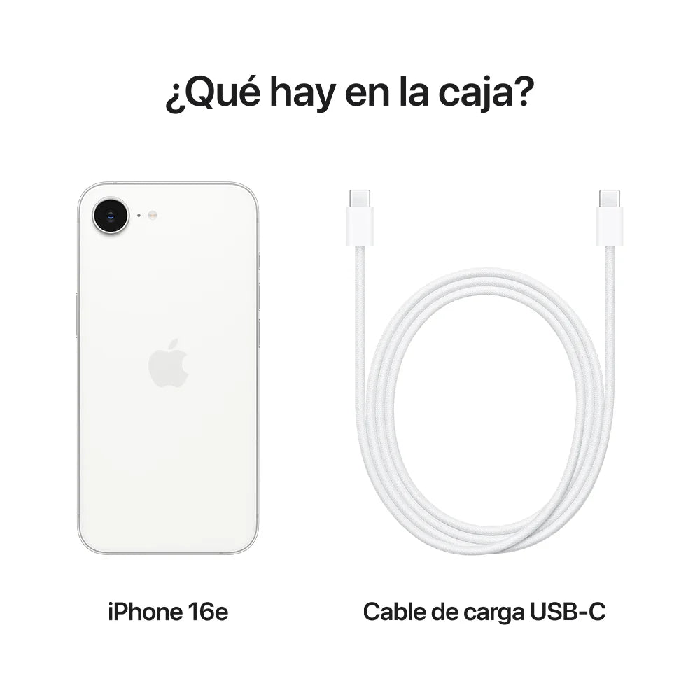 iPhone 16e - Blanco