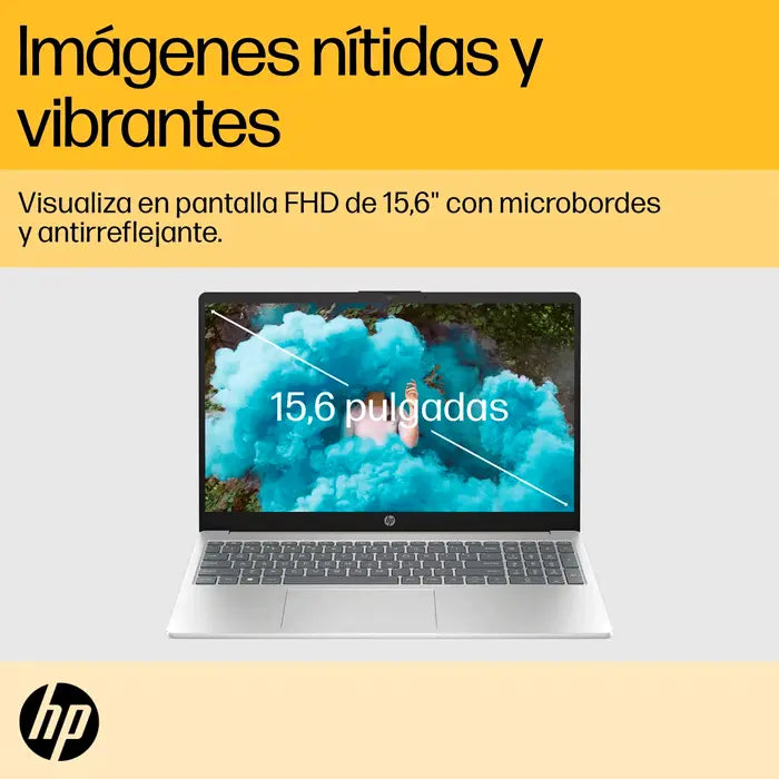 LAPTOP HP 15" RYZEN 3-7320U - Dorada