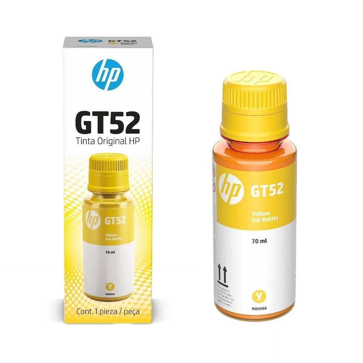 Botella Tinta Original HP GT52