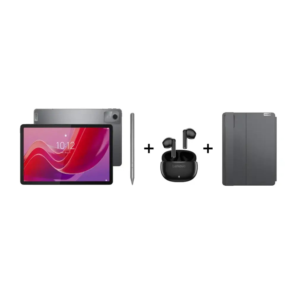 Lenovo Idea Tab 11" + Folio Keyboard + Pen Plus + Audífonos